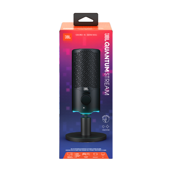 JBL Quantum Stream | エレクトレットデュアルコンデンサーUSBマイク JBL Quantum Stream | エレクトレットデュアルコンデンサーUSBマイク
